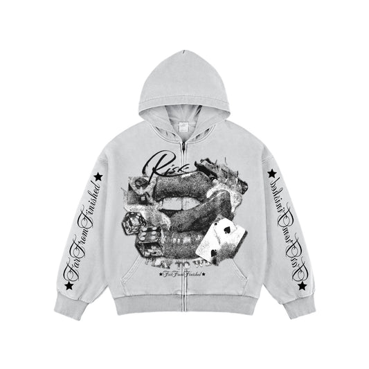 “Play To Win” Zip Up Jacket