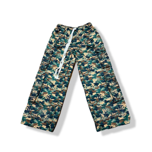 NYLON MULTIPOCKET CARGO PANTS