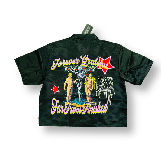 “FOREVER GRATEFUL” Bowling Shirt